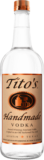 Vodka Tito's Handmade 1L - Famiglie Sirna Battistella Mercato - Tito's Handmade Vodka